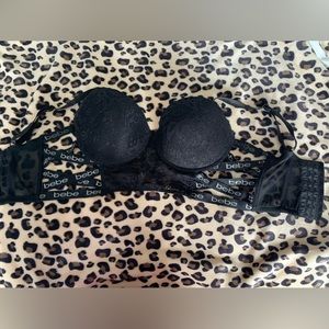 38DD BLACK Bebe lacey bra